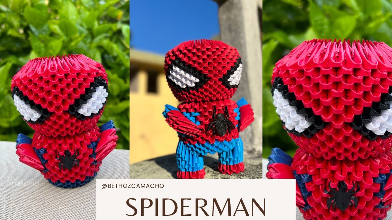 Spider-Man / Origami 3D - Bethoz Camacho