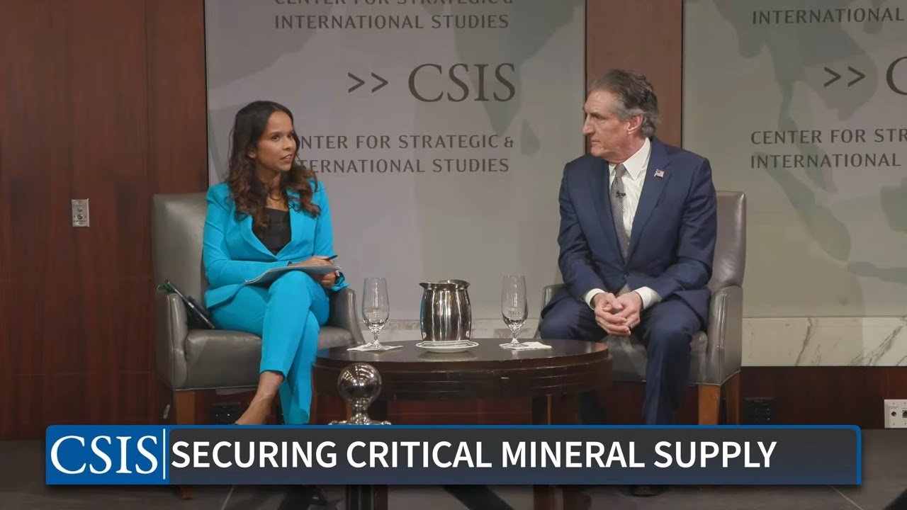 Securing Critical Mineral Supply: A Government–Industry Dialogue