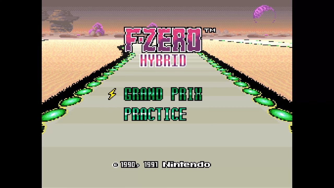 Sunday Longplay - F-Zero Hybrid (SNES ROM Hack)