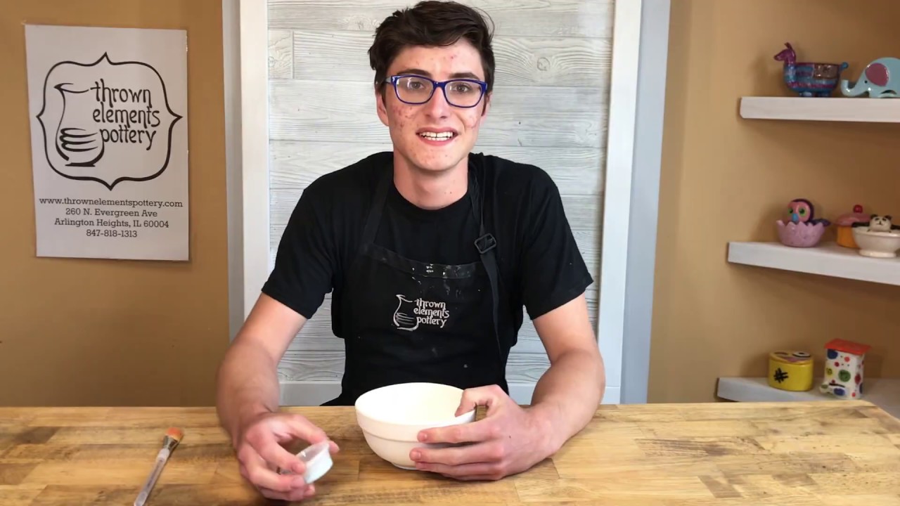 Marble Glaze Technique! - Thrown Elements Pottery