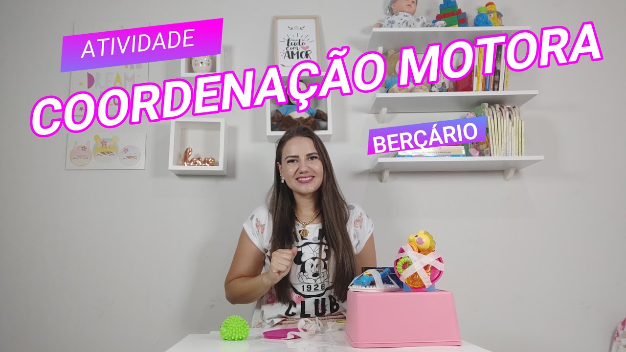 ATIVIDADE PARA BERÇÁRIO: COORDENAÇÃO MOTORA [FACIL DE FAZER]