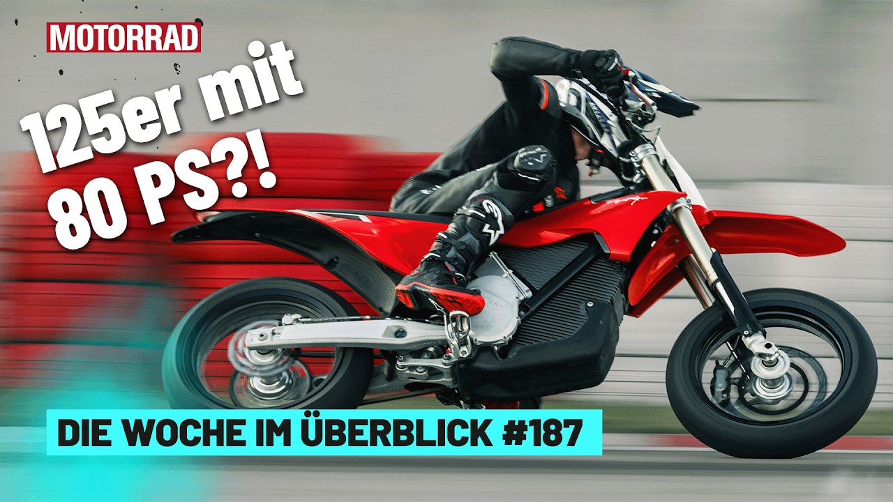 80 PS als 125er! WIE GEHT DAS? Starks Elektro-Supermoto! Plus: HONDA LEAK CB1000 GT & neue Z650 S.