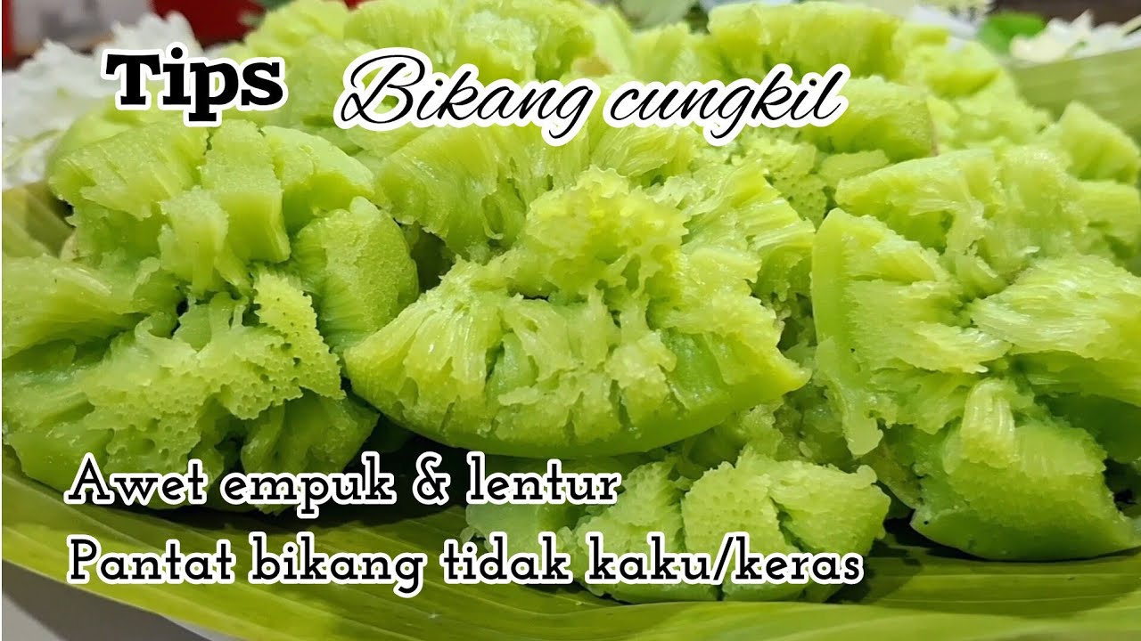 Bikang cungkil awet empuk, pantatnya tidak keras & kaku ketika dingin #bikang cungkil