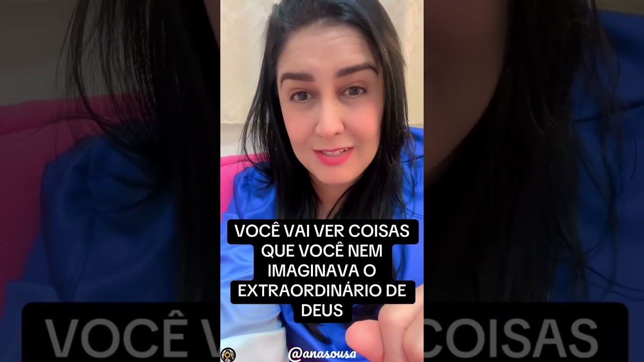 VOCÊ VAI VIVER COISAS NOVAS 