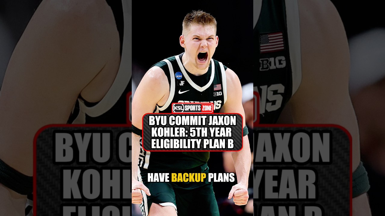 BYU Commit Jaxon Kohler: 5th Year Eligibility Plan B | KSL Sports #shorts