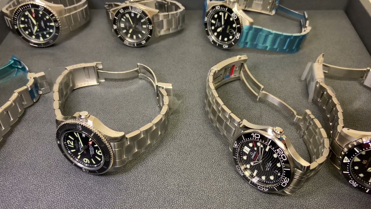 Black Dial Divers (Submariner Alternatives)