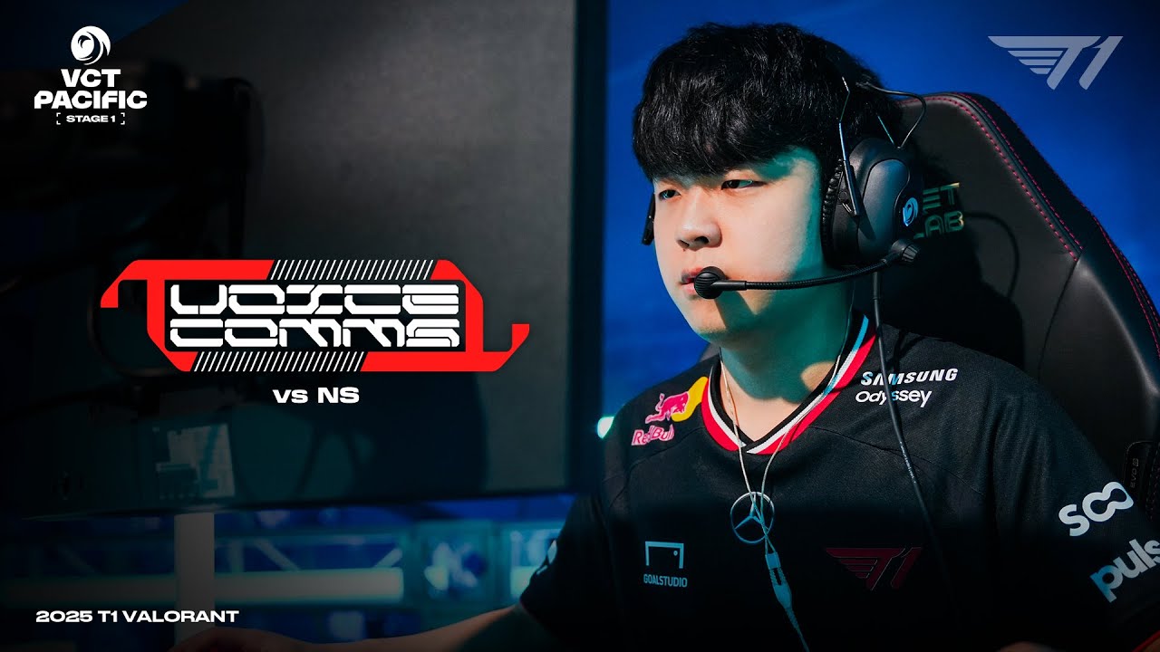 Winning Mentality |  2025 VCT 퍼시픽 스테이지 1 | T1 VALORANT Voice Comms