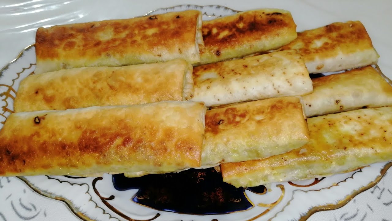 Hazır Lavaşdan Toyuq ətli blinçikin hazırlanması