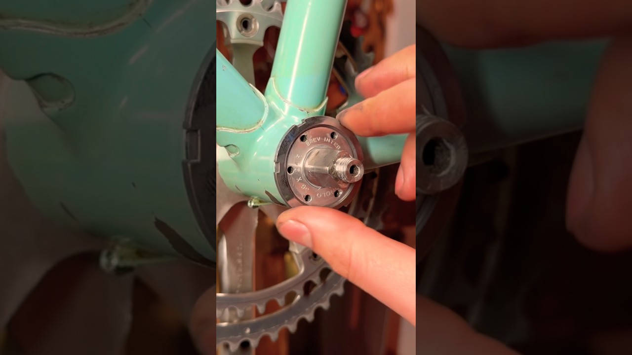Installation of Campagnolo Super Record Crankset
