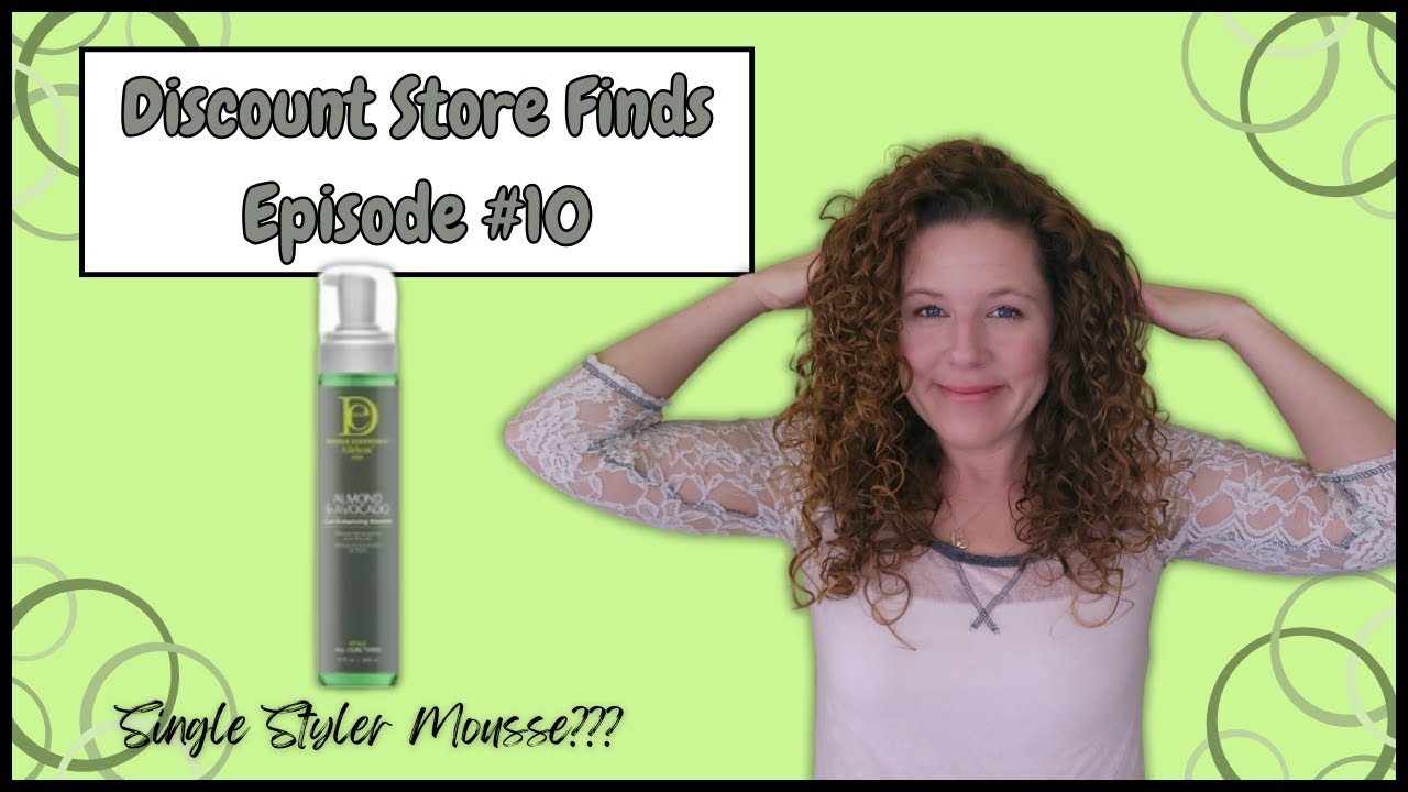 Single Styler Mousse Featuring DESIGN ESSENTIALS | Discount Store Finds Ep#10