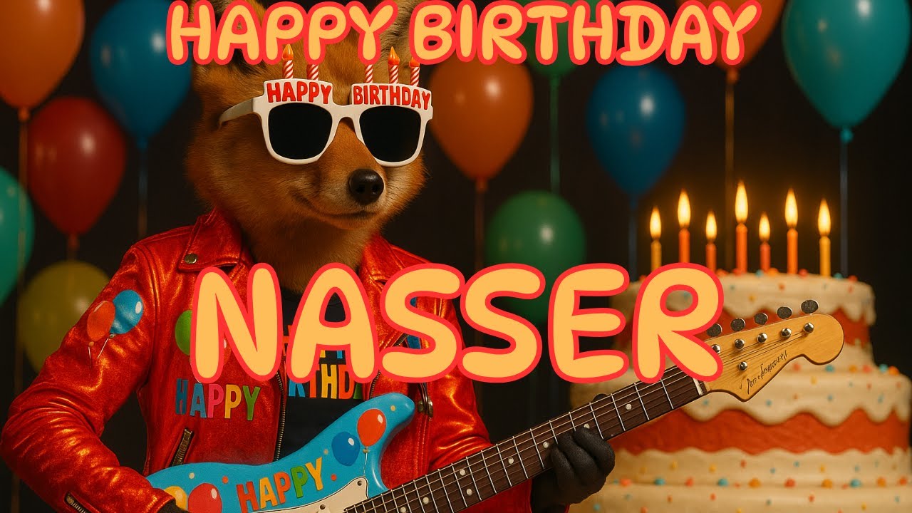 Happy Birthday Nasser