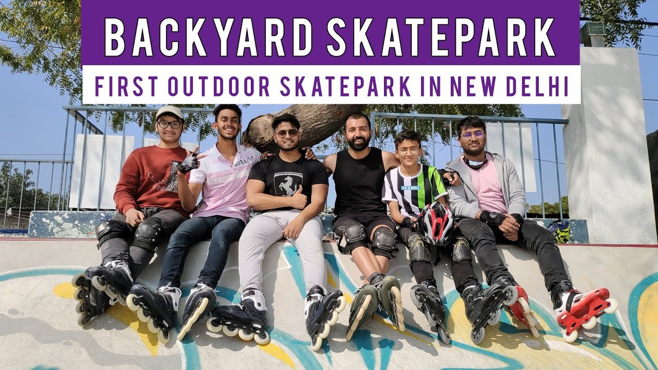 New Delhi's First Outdoor Skate Park | 