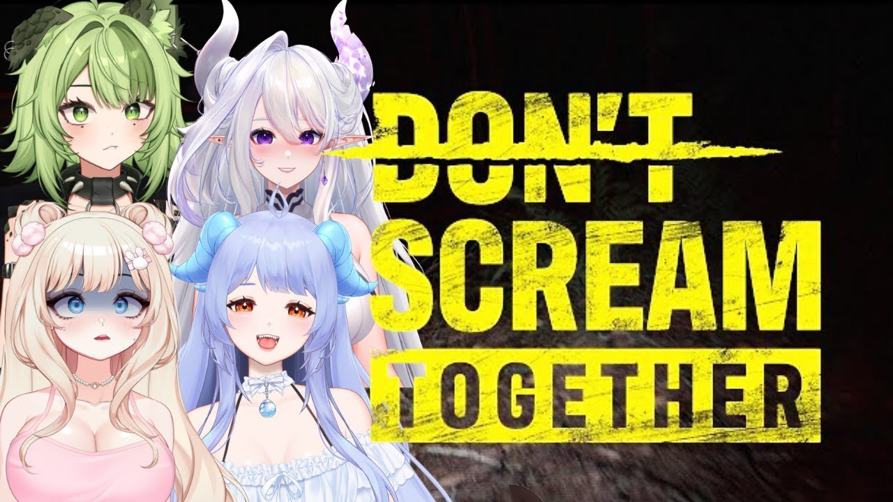Don't Scream😱 Together with the girlies!! 💗blondedaze 💜mirunemochi & 💚rynxryn !!!
