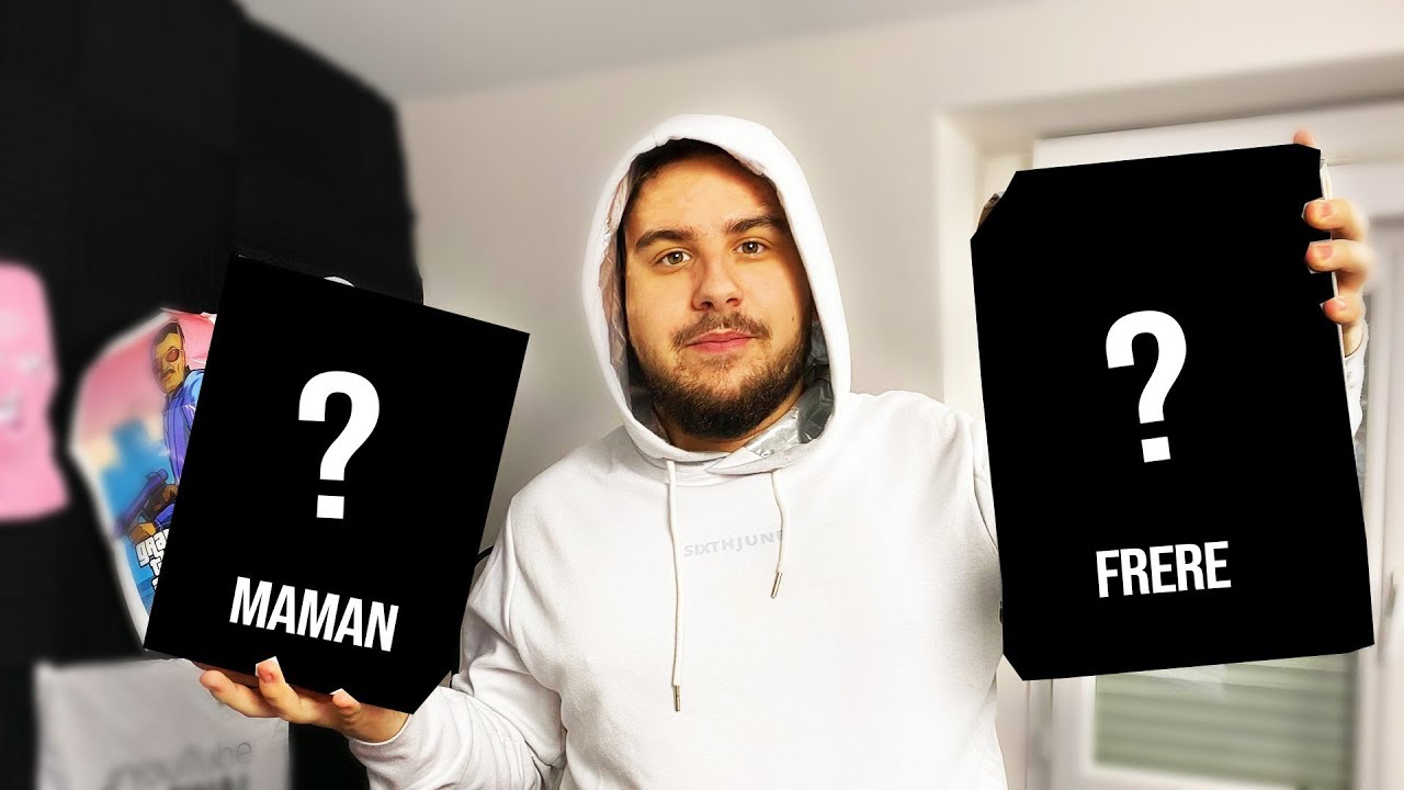 J’ACHÈTE PLUS DE 1500€ DE CADEAU A MA MÈRE ET MON FRÈRE ! (réaction)