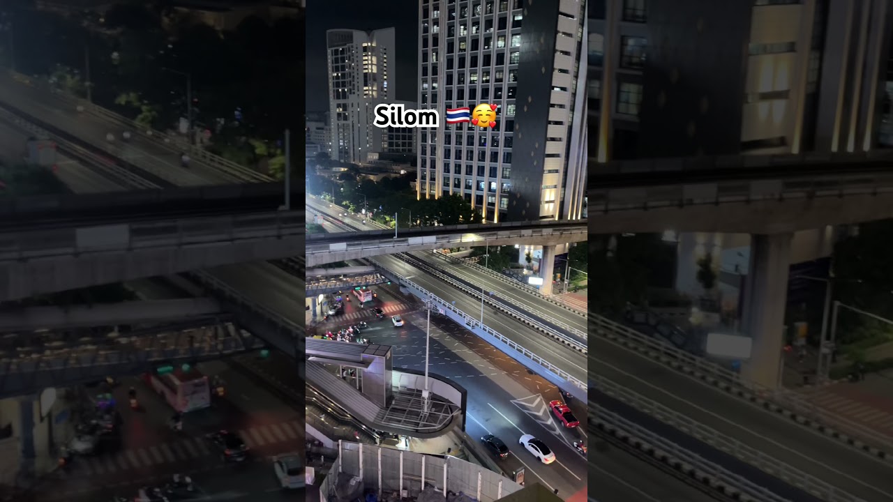 🇹🇭Silom & Lumpini Park from Dusit Central 