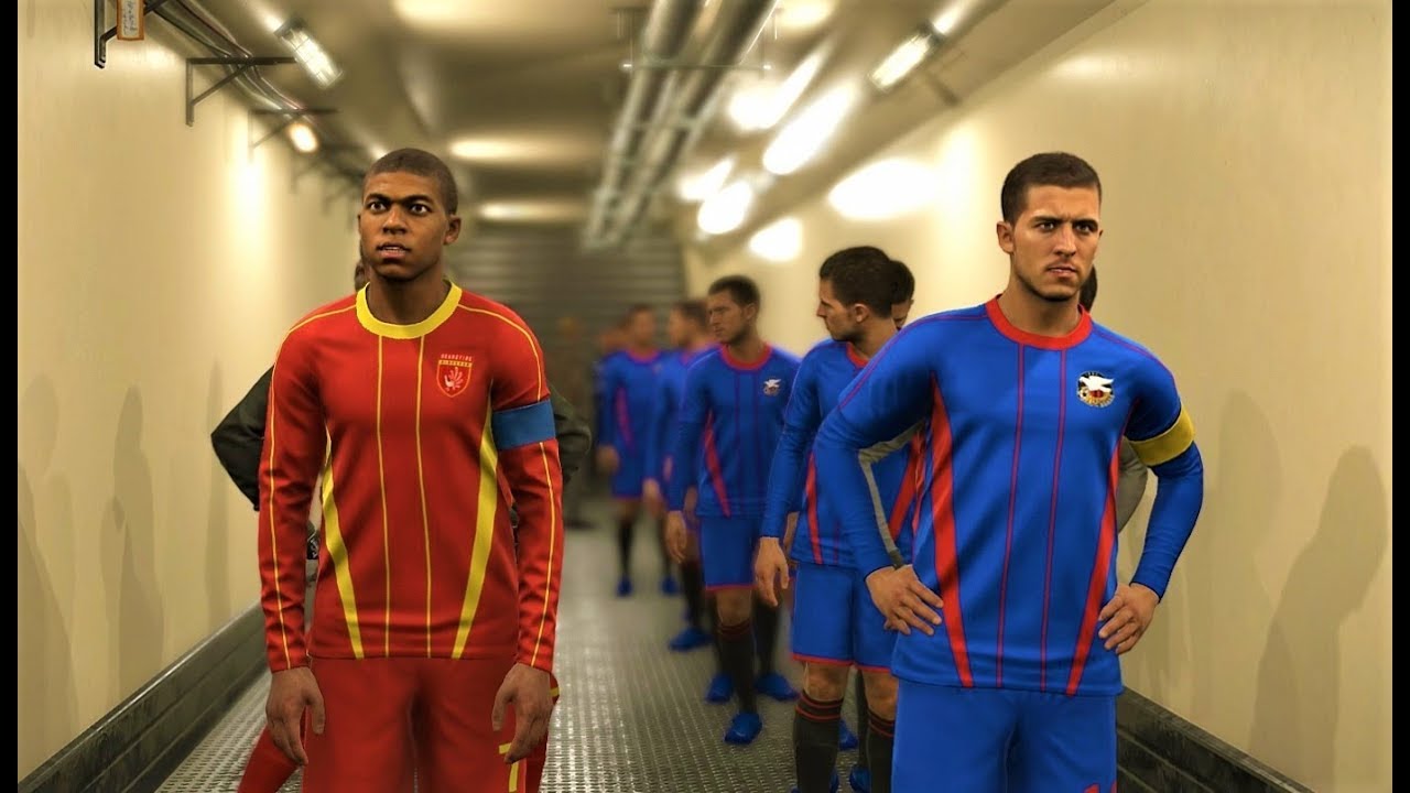 Team HAZARD vs Team MBAPPE | PES 2019 Gameplay PC