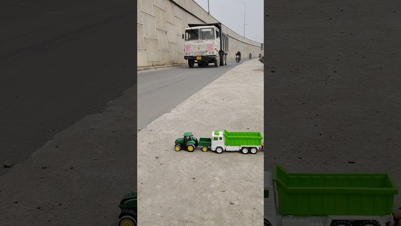 Remote Control Jcb And Dumper Truck Unboxing And Testing Short Video ||