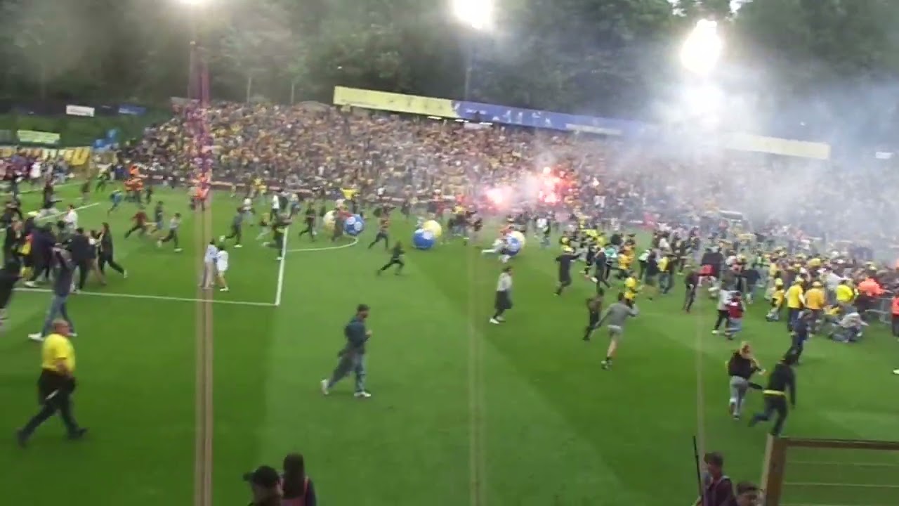 Fin du match et CHAMPION 2024-2025 PRO LEAGUE à Union Saint-Gilloise - KAA Gent 25.05.2025 Play-Off1