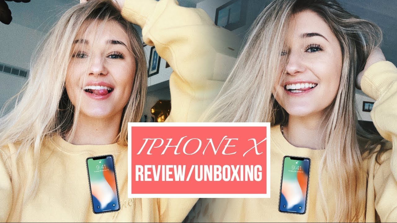 IPHONE X REVIEW/UNBOXING