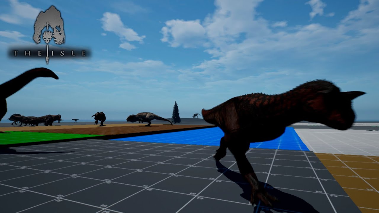 Сервер и нуб против одного игрока/Age of dino Sandbox | THE ISLE |