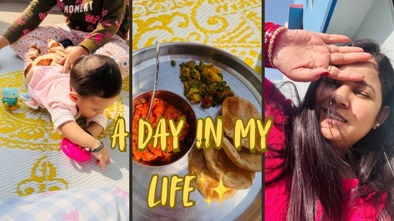 Vlog-48✨A day in my life || Veerika at Dadu’s place || lazy winter mornings✨🫶🏻 