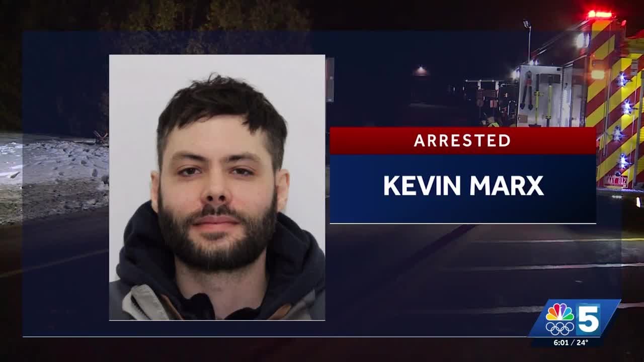 Vermont man charged with attempted murder of sheriff's deputy after crash