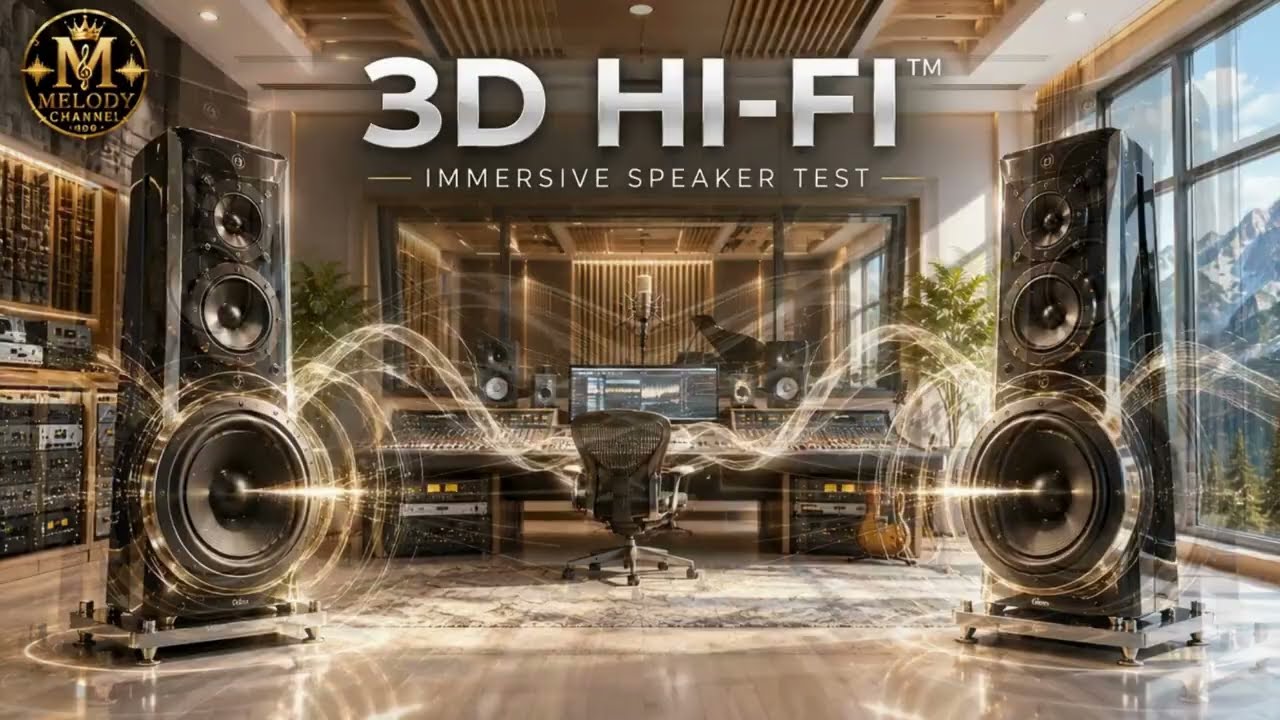 🎧 3D HI-FI&trade; Ver.1 | Immersive Speaker Test &bull; Deep Bass &bull; 3D Soundstage &bull; Hi-Fi Music
