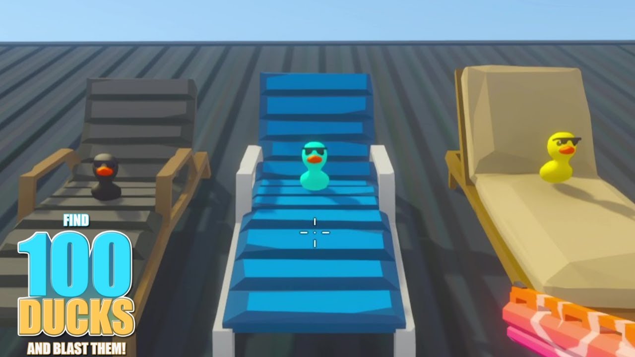 100匹の隠れているアヒルをすべて見つけるゲーム【find 100 ducks】