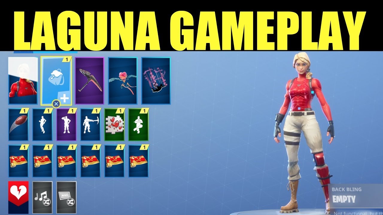 The New LAGUNA SKIN In Fortnite..