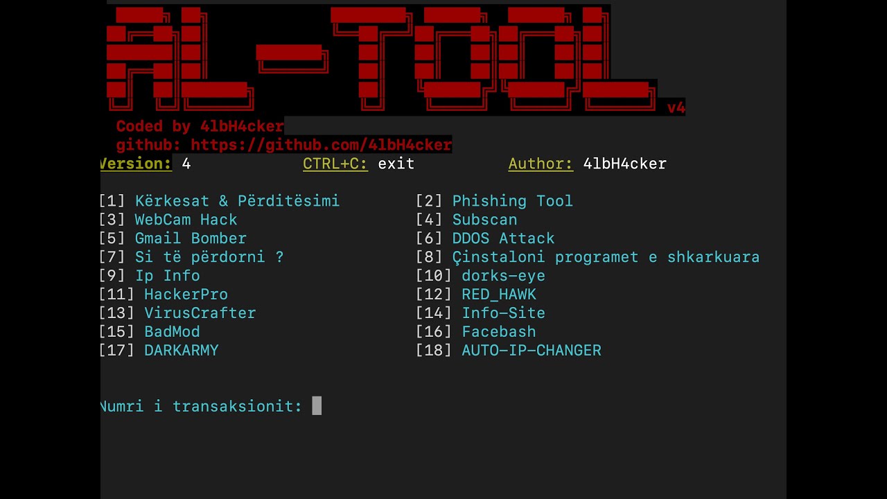 How To Install ALHacking Tool In Kali Linux