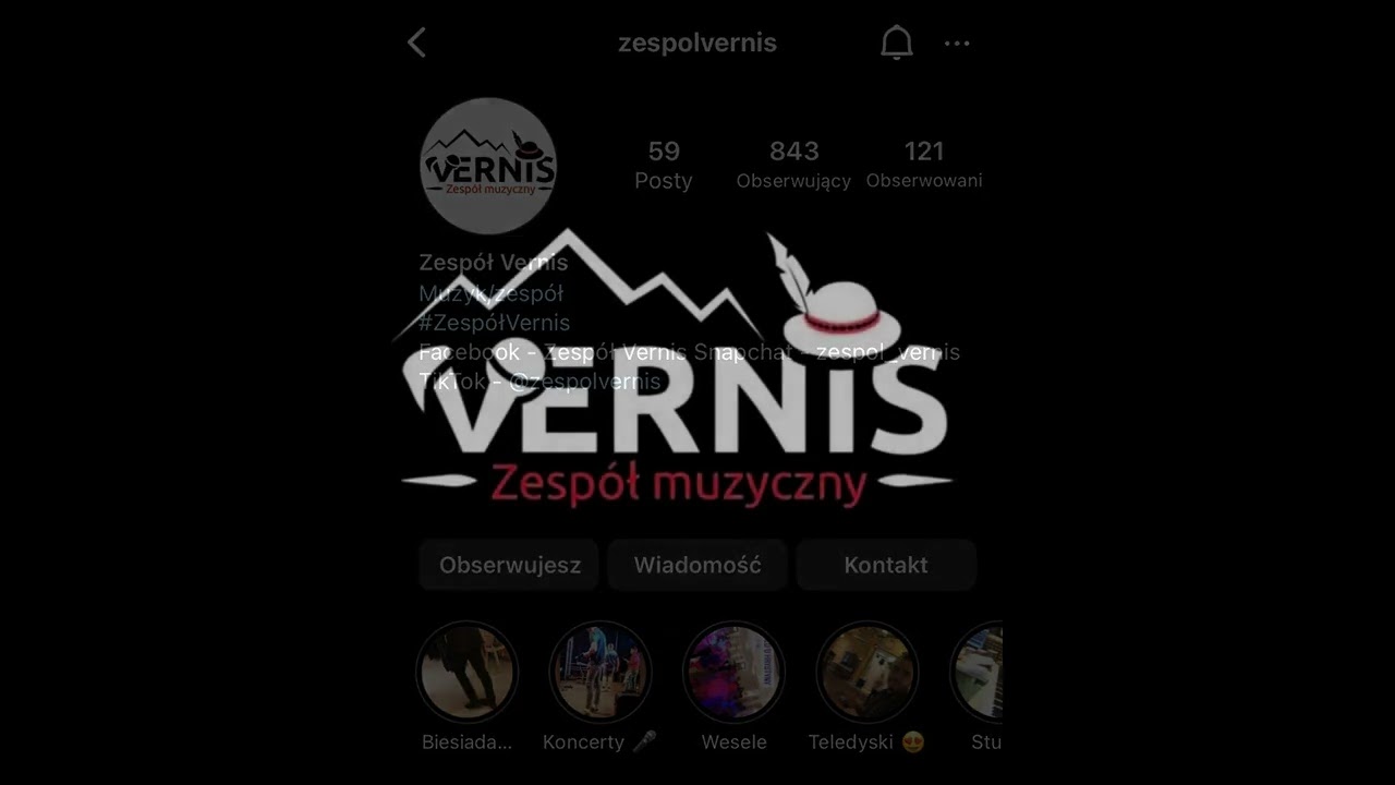Zespół Vernis - Moja żona w kraju