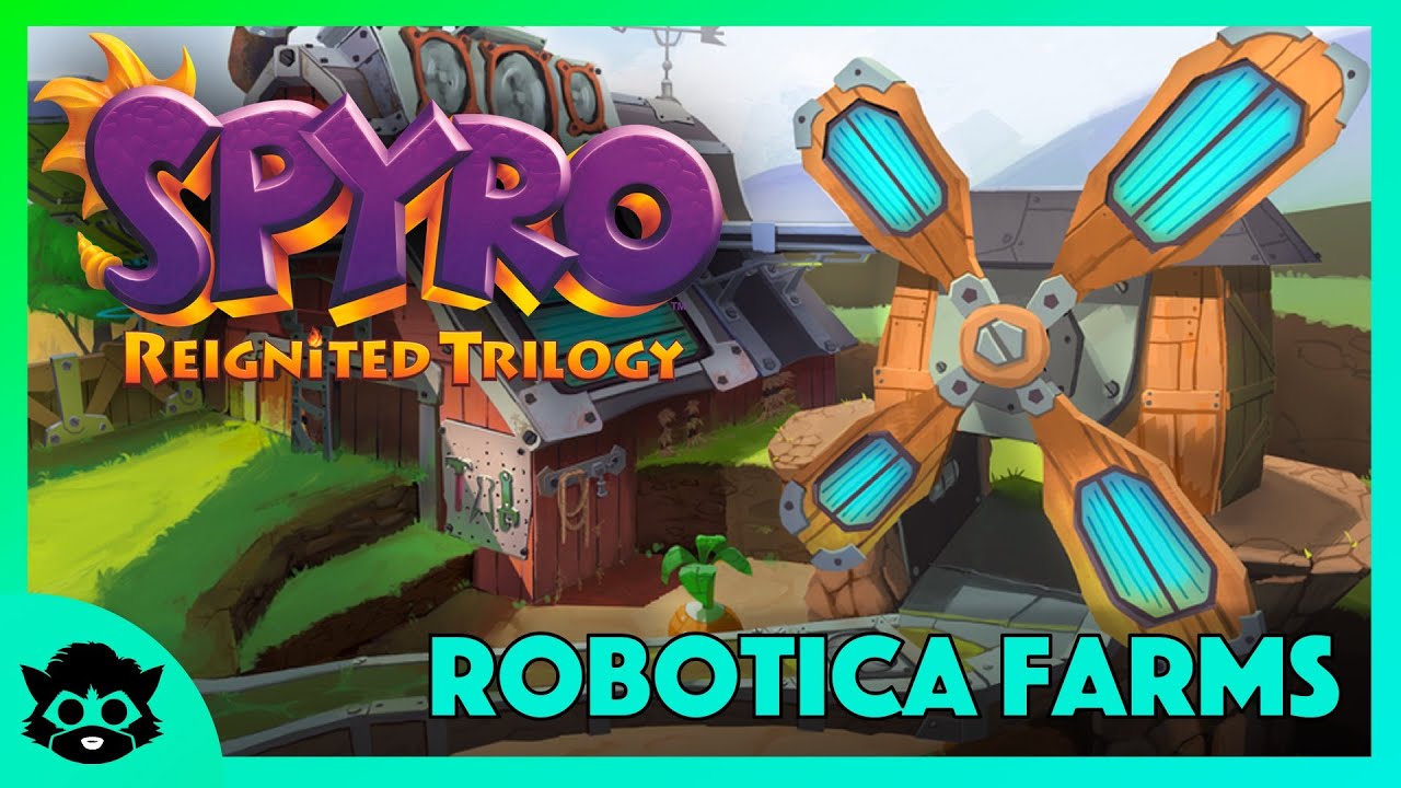 Spyro 2 (Reignited) | Part 25: Robotica Farms 100% (All Gems & Orbs)