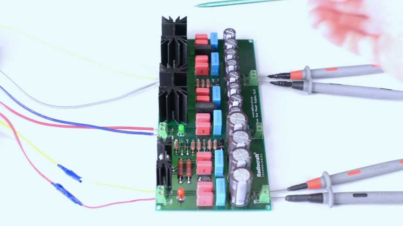 Three Bus Headphone Amp Power Supply