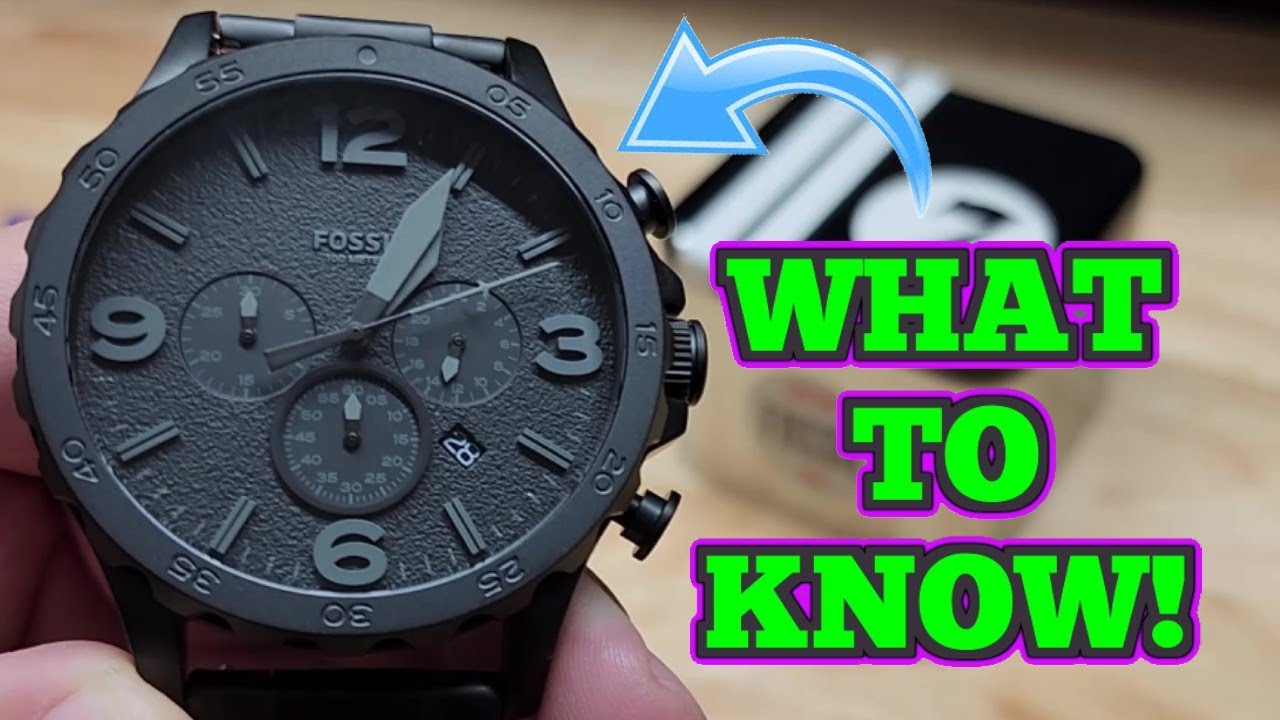 Что вам нужно знать о часах FOSSIL!