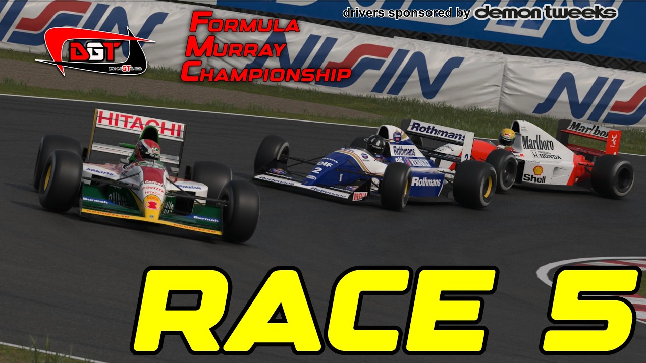 DGT LEAGUE | Formula Murray Championship | Race 5 Suzuka | GT7 F3500-A