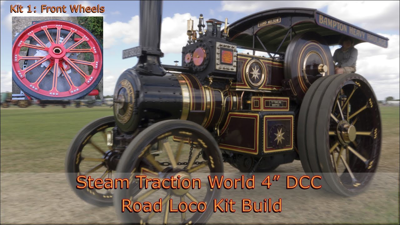 Kit 01- Front Wheels: Steam Traction World 4