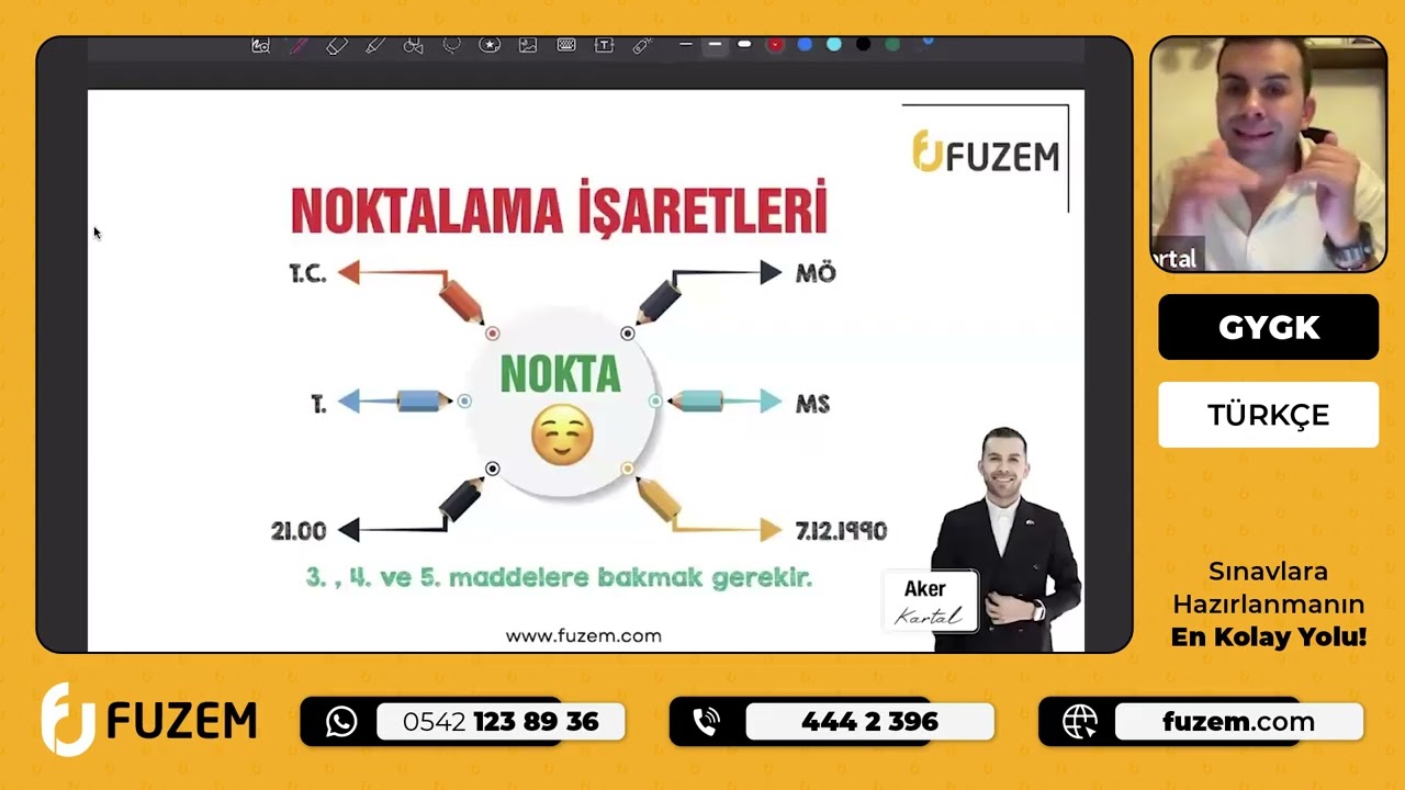 KPSS GYGK Temellendirme Kampı → Aker Kartal ile Türkçe → fuzem.com