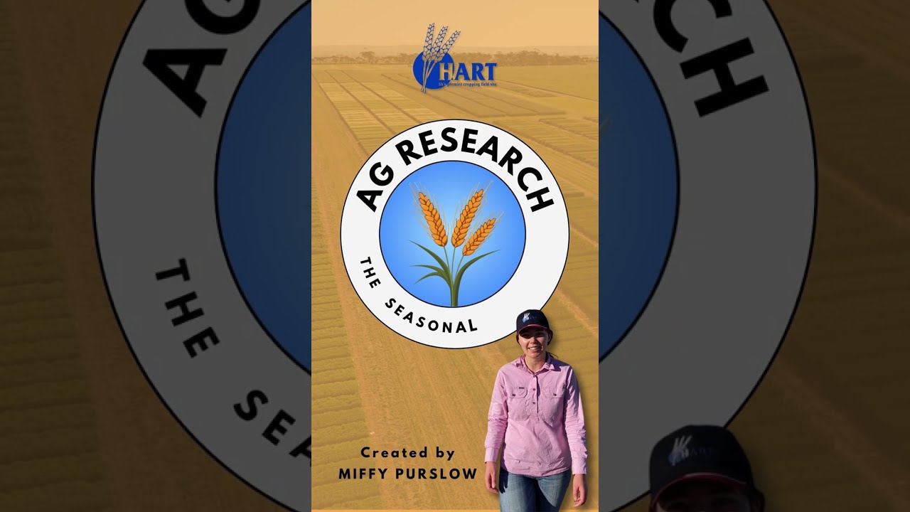 Ag Research - the seasonal timeline; Episode 1