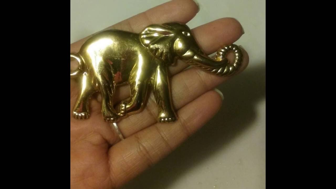 DIY Hot Glue Mold Elephant #2