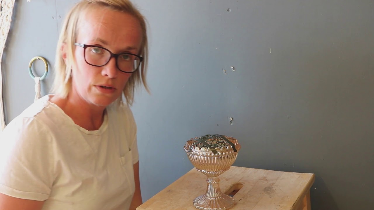 Low No Floral foam bowl design
