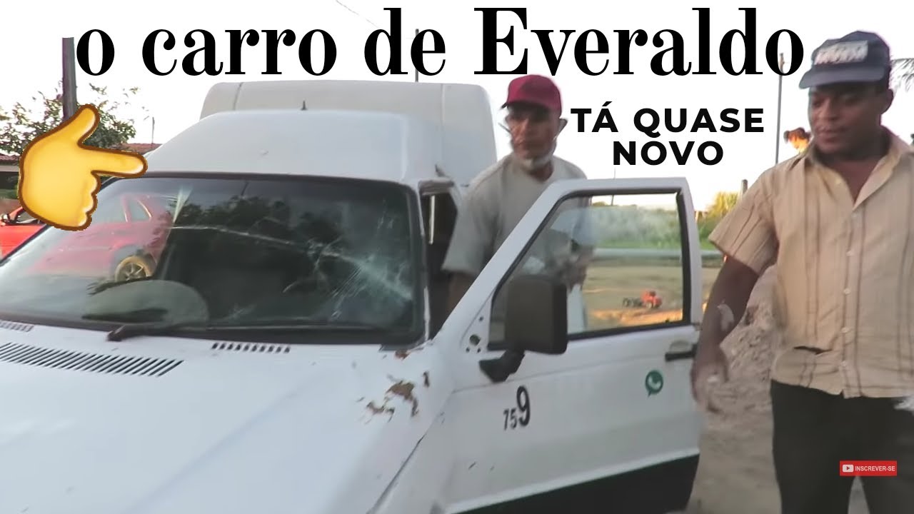 O carro de Everaldo uma gambiarra atrás da outra