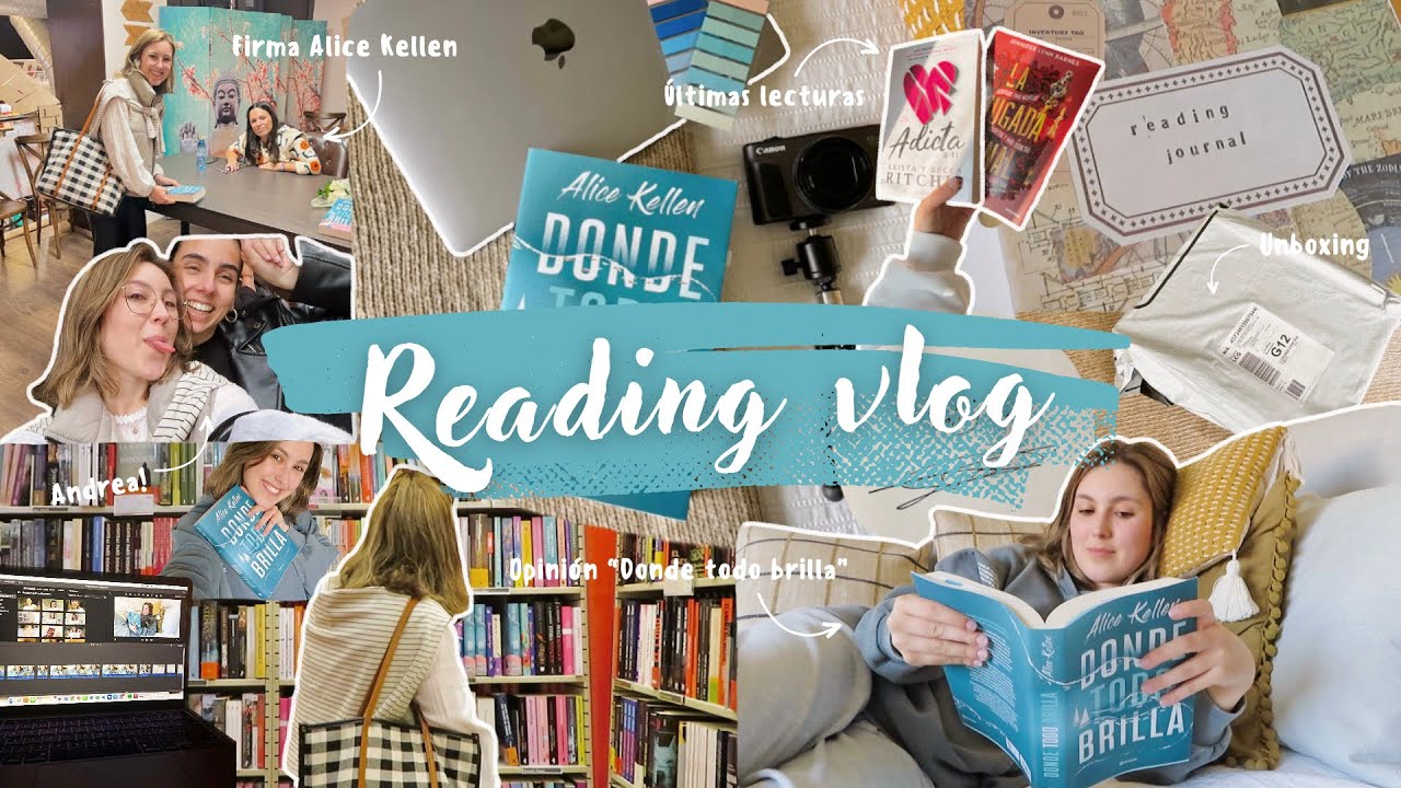 Reading vlog 📖✨ | Firma Alice Kellen, unboxings sorpresa, mis últimas lecturas... 📚💌🌊