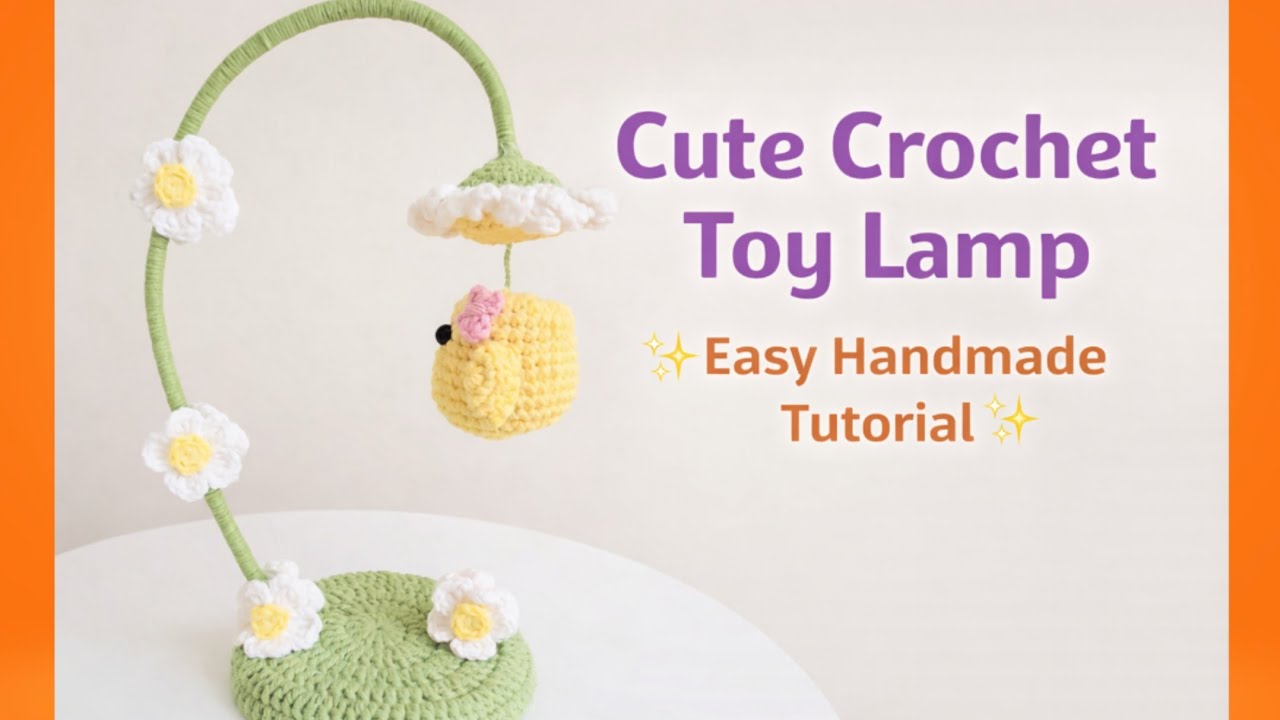 Naseema  is liveCute Crochet Toy Lamp part- 2 🧶✨ | Easy Handmade Crochet Lamp Tutorial for Beginners