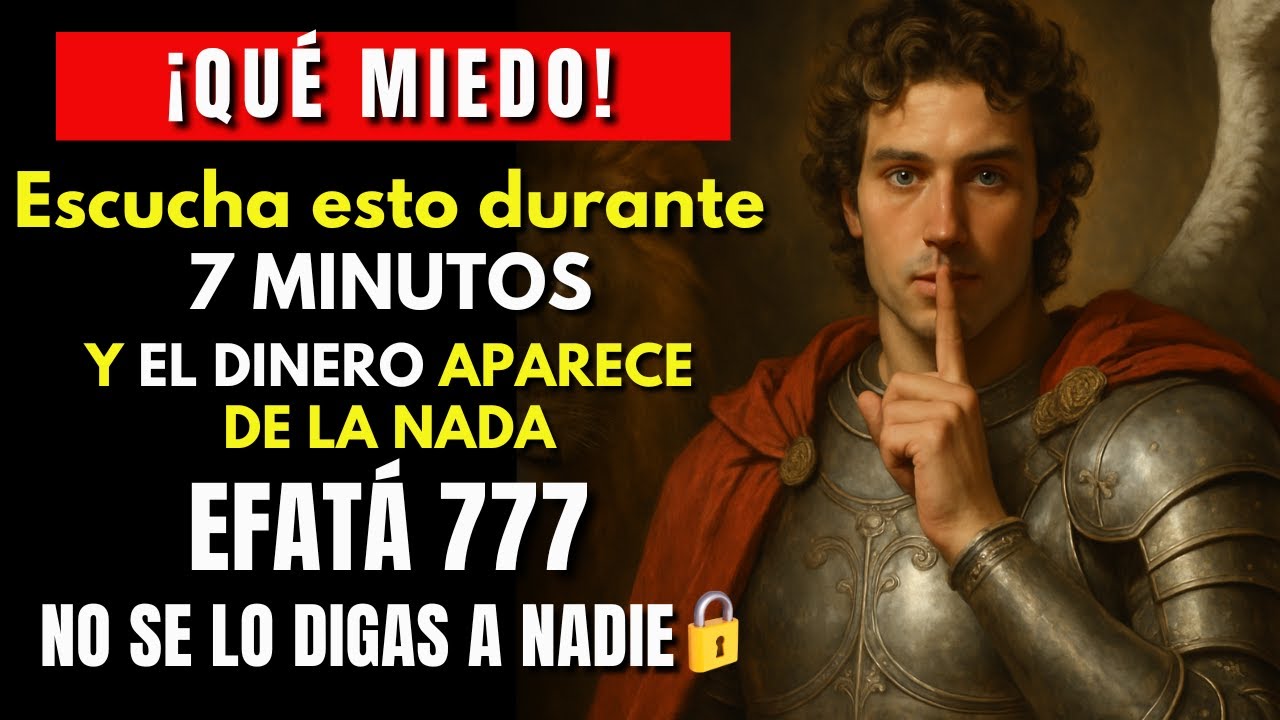 EFFATÁ de MIGUEL ✨ ¡Ábrete al Milagro Financiero! ¡EL DINERO APARECE DE LA NADA! ESCUCHA 7 MINUTOS