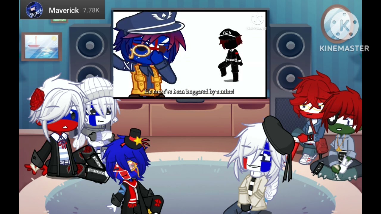 Countryhumans react to i haven't seen old h#tler by Maverick