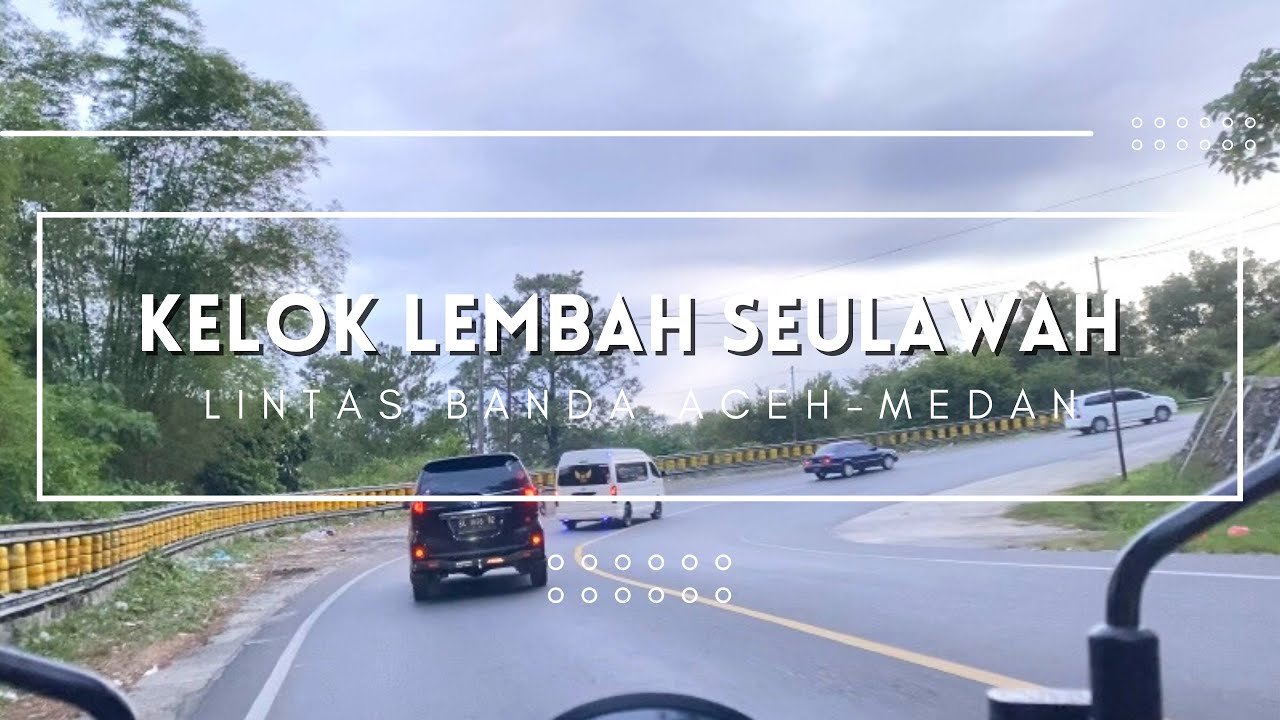 Kelok Lembah Seulawah - Perjalanan Banda Aceh Sigli menikmati Senja diperjalanan #road #trip #gunung