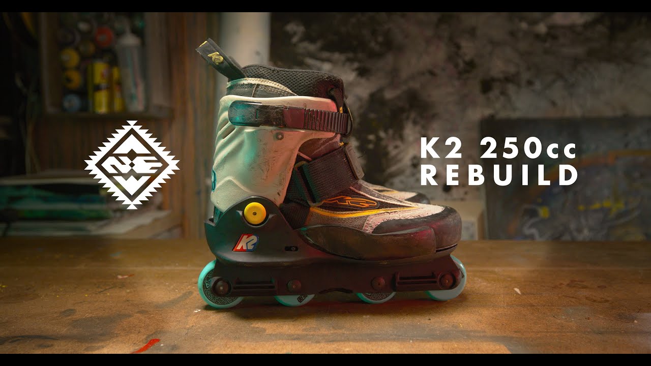 ASMR Inline Skate Rebuild : 90s K2 250cc