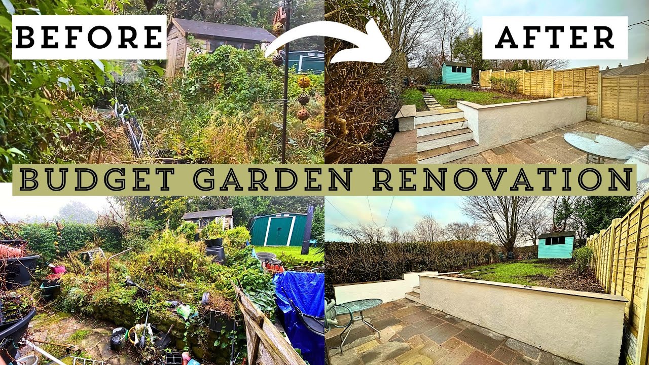 EXTREME BUDGET DIY GARDEN MAKEOVER | U.K 2025 | BEFORE & AFTER