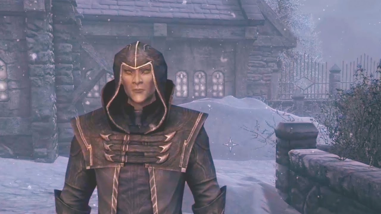 High Elf in Diplomatic Immunity quest. Skyrim Special Edition