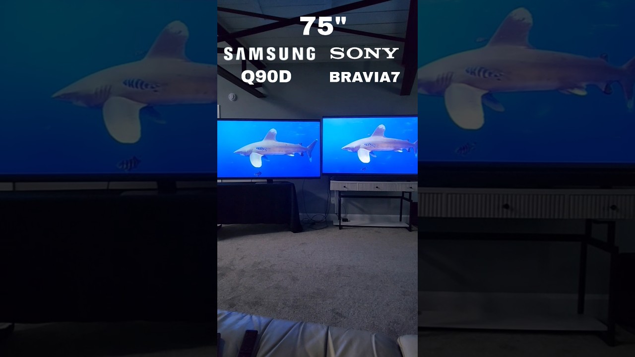 SONY BRAVIA 7 VS SAMSUNG QN90D.  MINI-LED BATTLE AT 75